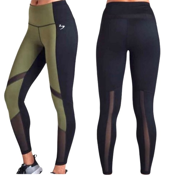 Beachbody Pants - Beachbody Women's Olive Empower 7/8 Tights